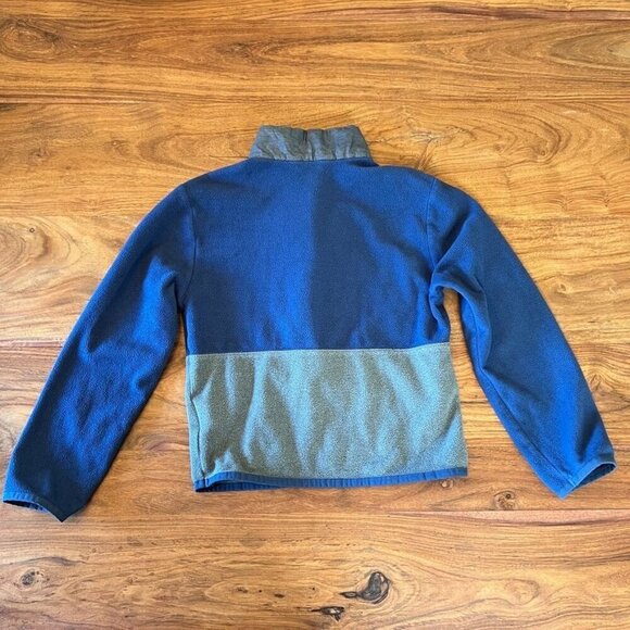 The North Face Shady Blue Unisex Glazier Half-Zip Fleece Jacket Size YS - Picture 6 of 12